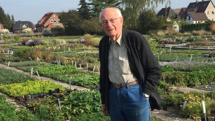 Der ehemalige Vorsitzende des Bundes deutscher Staudengärtner (BdS) Willi Tangermann. Bild: privat.
