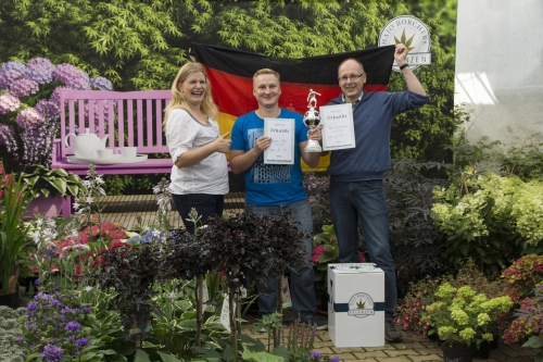 Planttipp 2014: Diana Harries, Benjamin Kluin und Jürgen Bischoff (v. l).