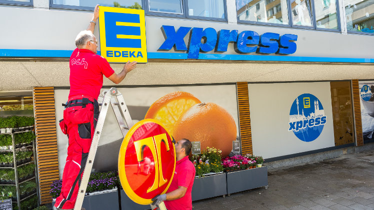 EDEKA startet EDEKA xpress in Südbayern. Bild: EDEKA.