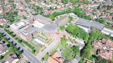 Die Hagebau Zentrale in Soltau. Bild: Hagebau. Die Hagebau Zentrale in Soltau. Bild: Hagebau.