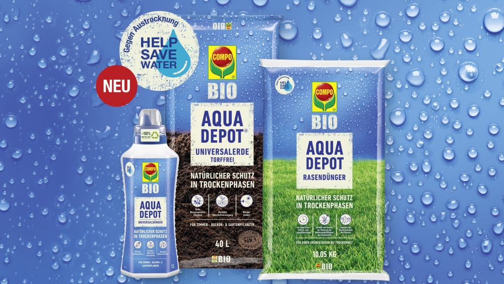 COMPO BIO AQUA DEPOT: Erstes biologisches Rundum-Konzept | Gabot.de