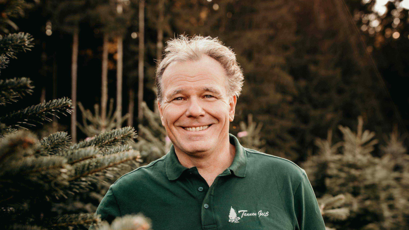 Peter Geiß, Vorsitzender der IGW. Bild:  Interessengemeinschaft der Jungweihnachtsbaumanbauer (IGW).